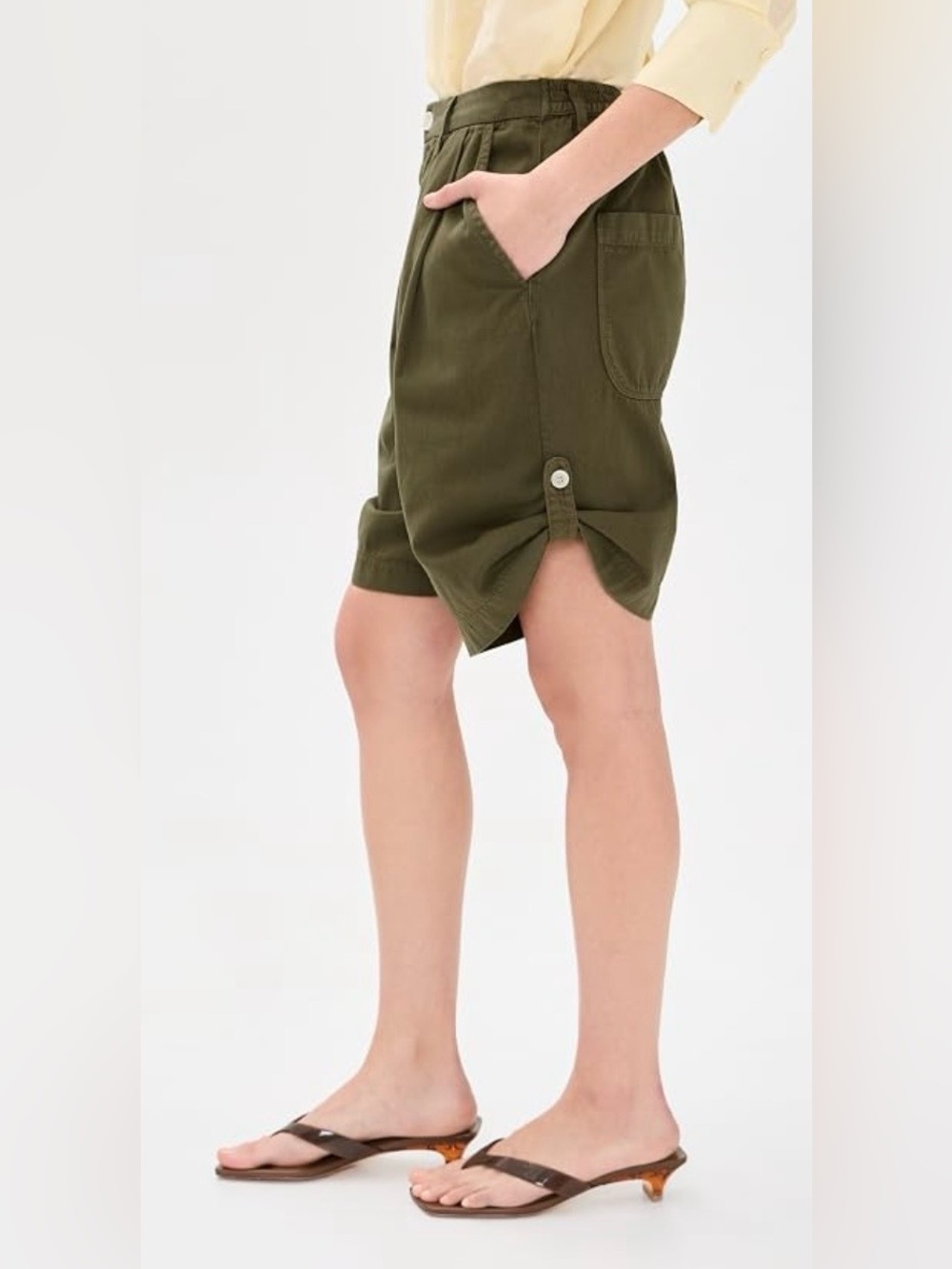 Jamie Haller The Pleat Shorts - Picture 6 of 12